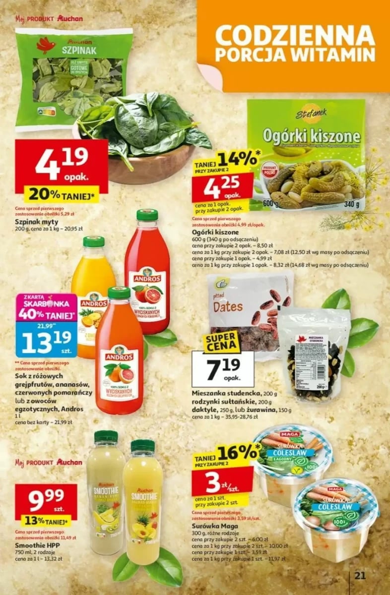 Strona 21 z gazetki Auchan