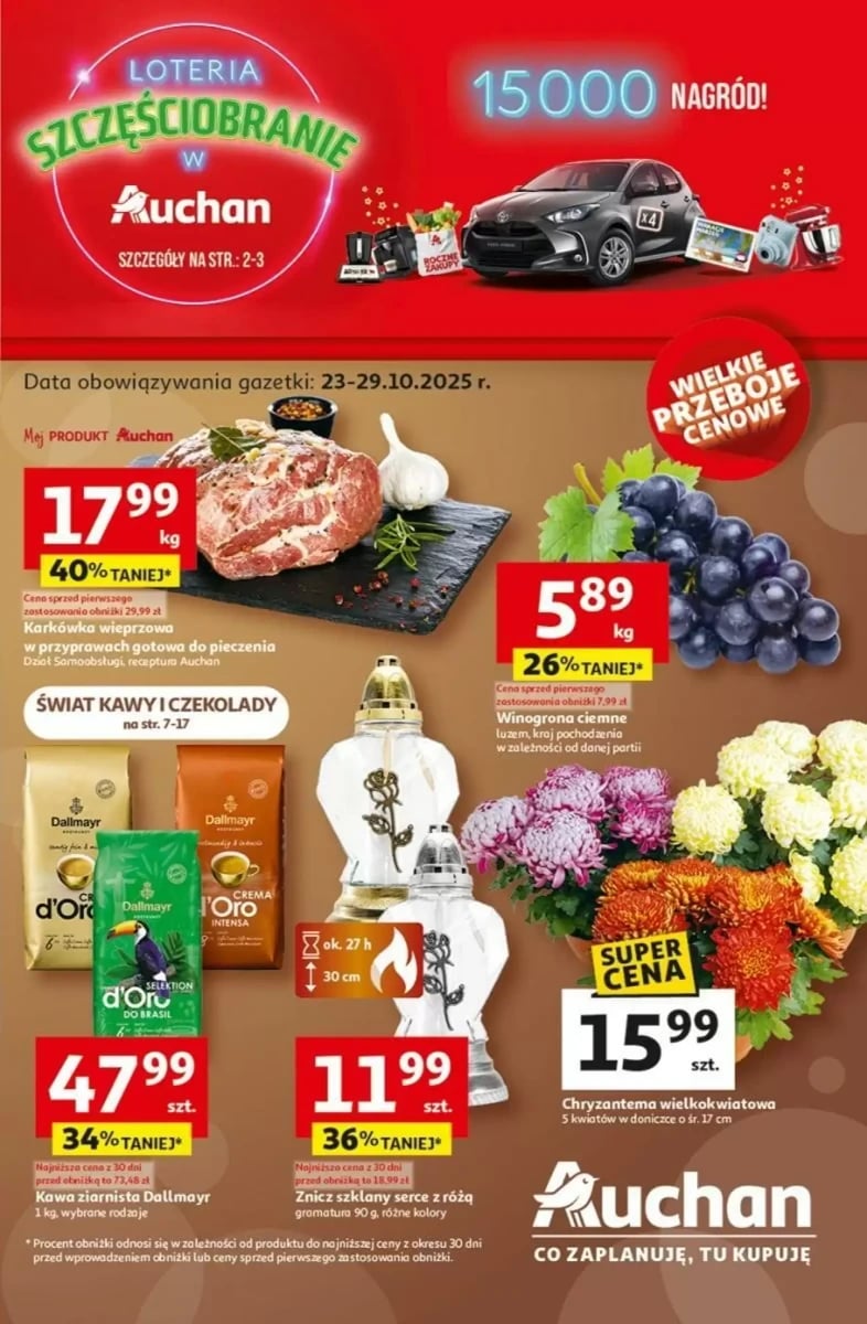 Strona 1 z gazetki Auchan