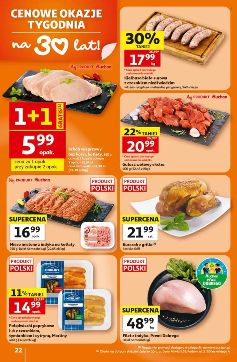 Strona 22 z gazetki Auchan