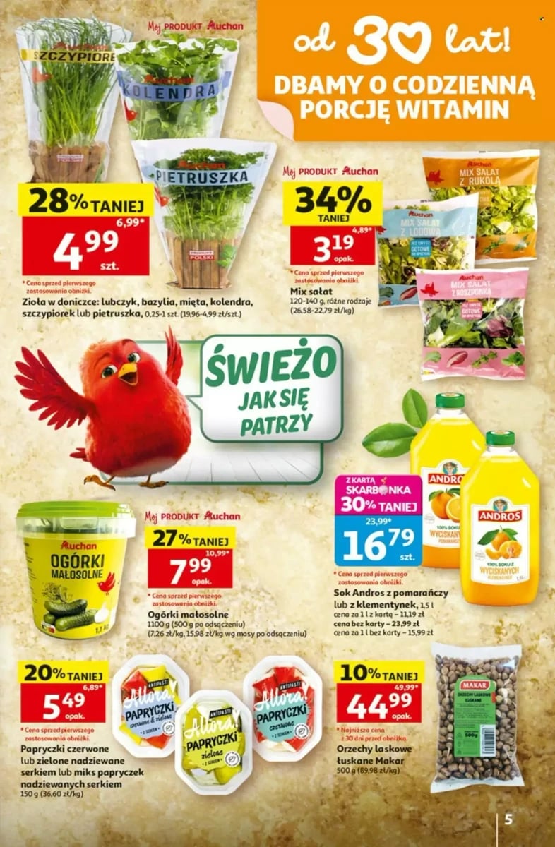 Strona 5 z gazetki Auchan