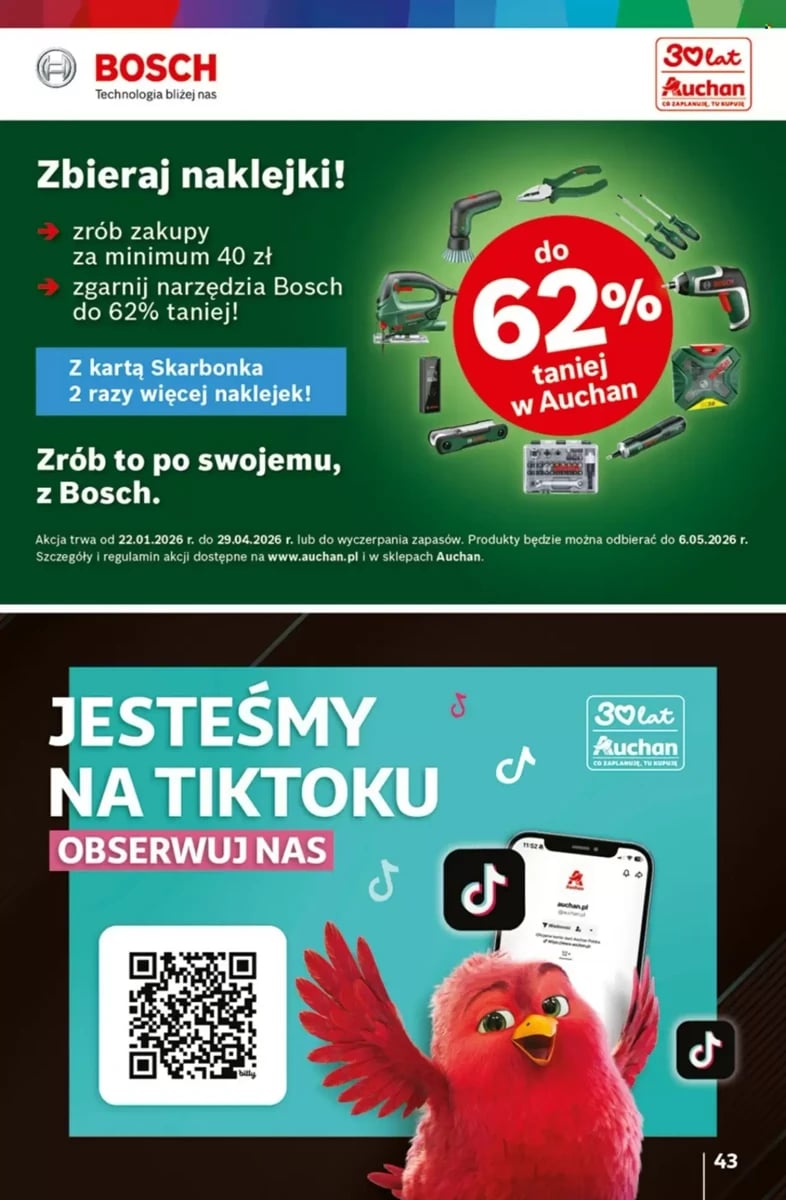 Strona 43 z gazetki Auchan