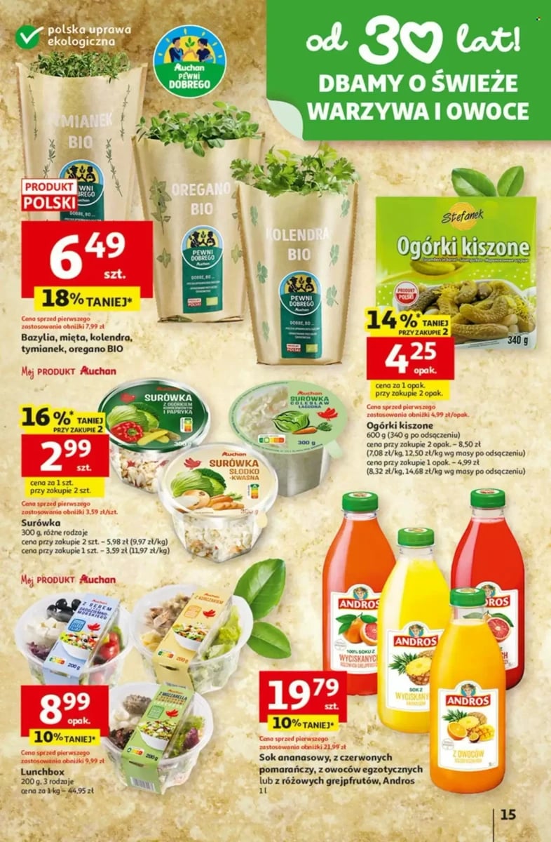 Strona 15 z gazetki Auchan