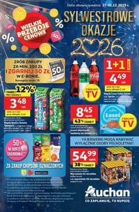 Gazetka Auchan – 27.12.2025 – 31.12.2025