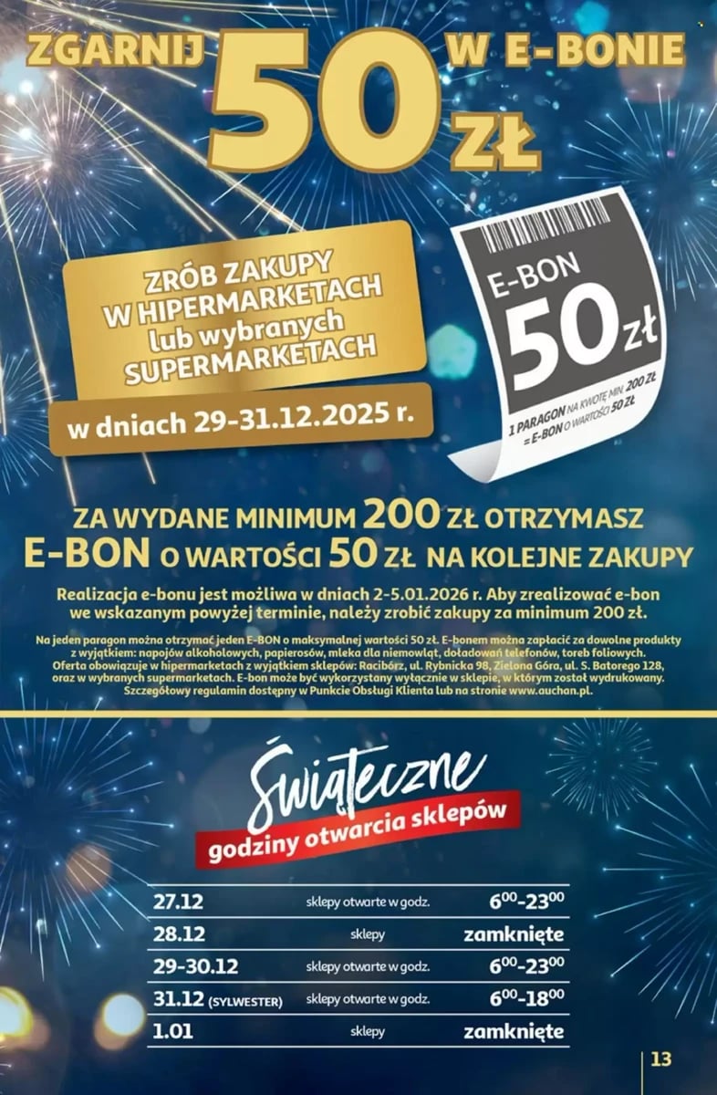 Strona 13 z gazetki Auchan