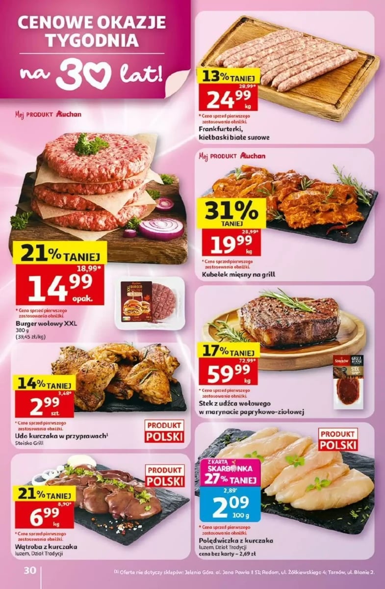 Strona 30 z gazetki Auchan