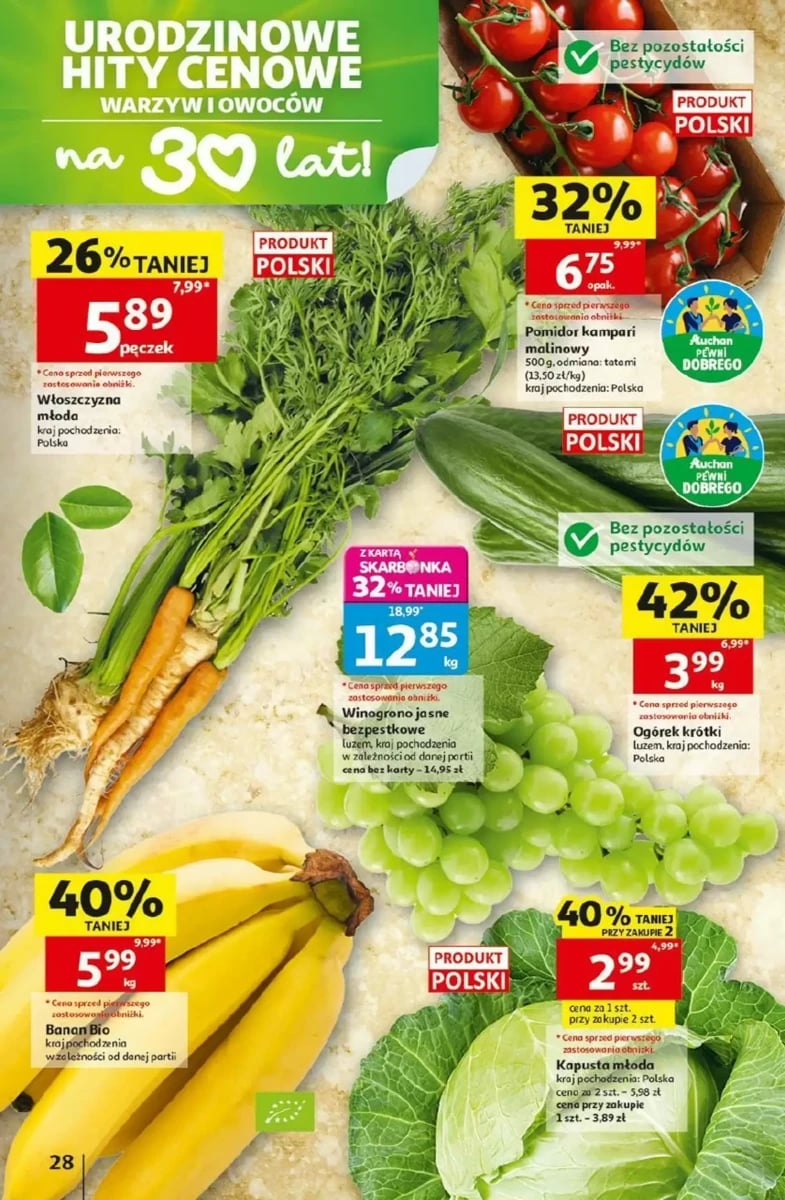 Strona 28 z gazetki Auchan