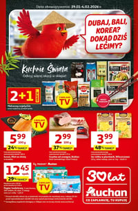 Gazetka Auchan – 29.01.2026 – 04.02.2026