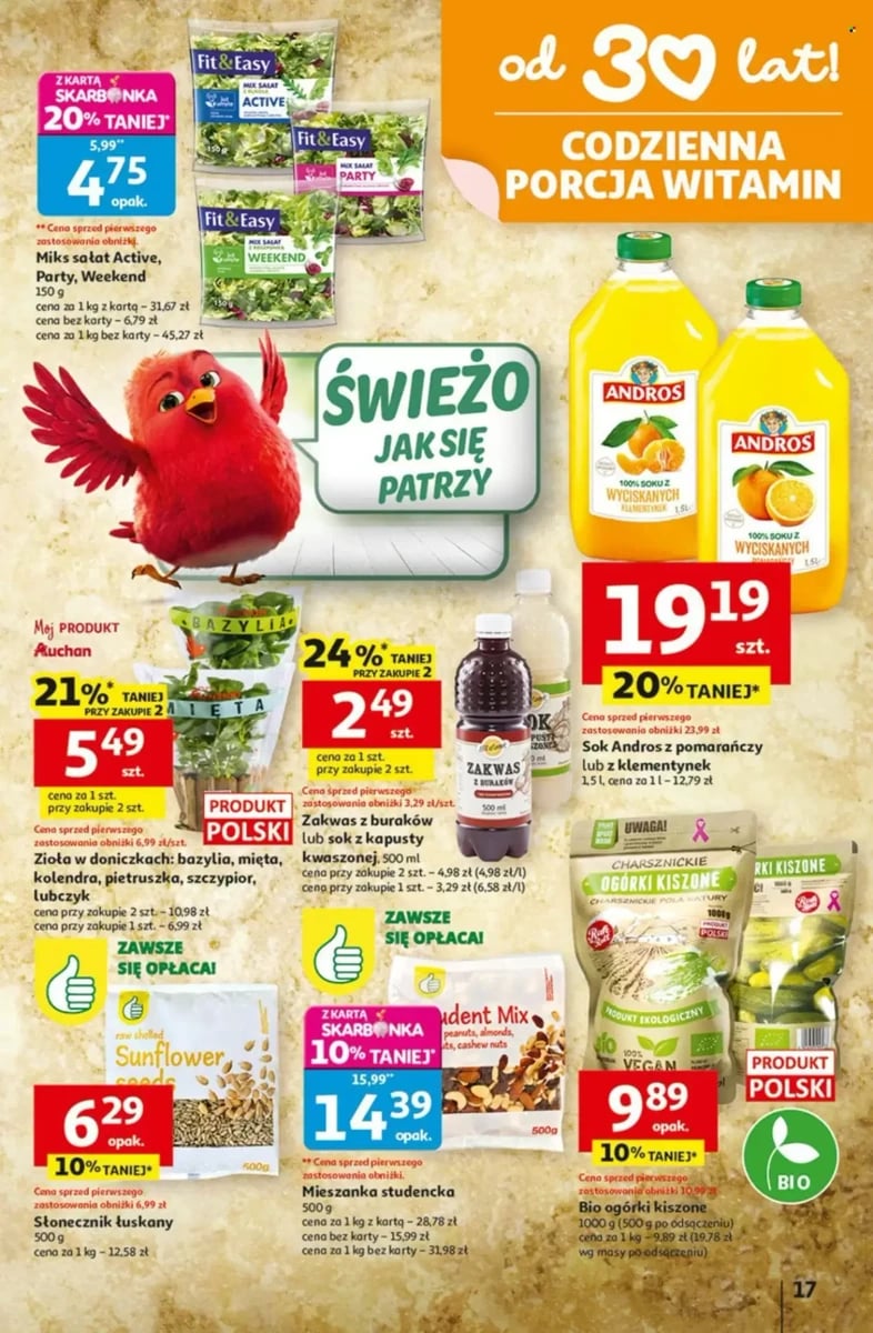 Strona 17 z gazetki Auchan