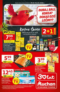 Gazetka Auchan – 29.01.2026 – 04.02.2026