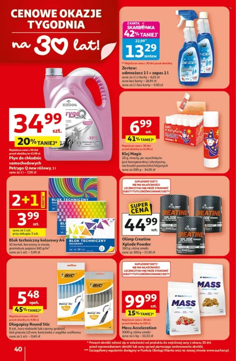 Strona 40 z gazetki Auchan
