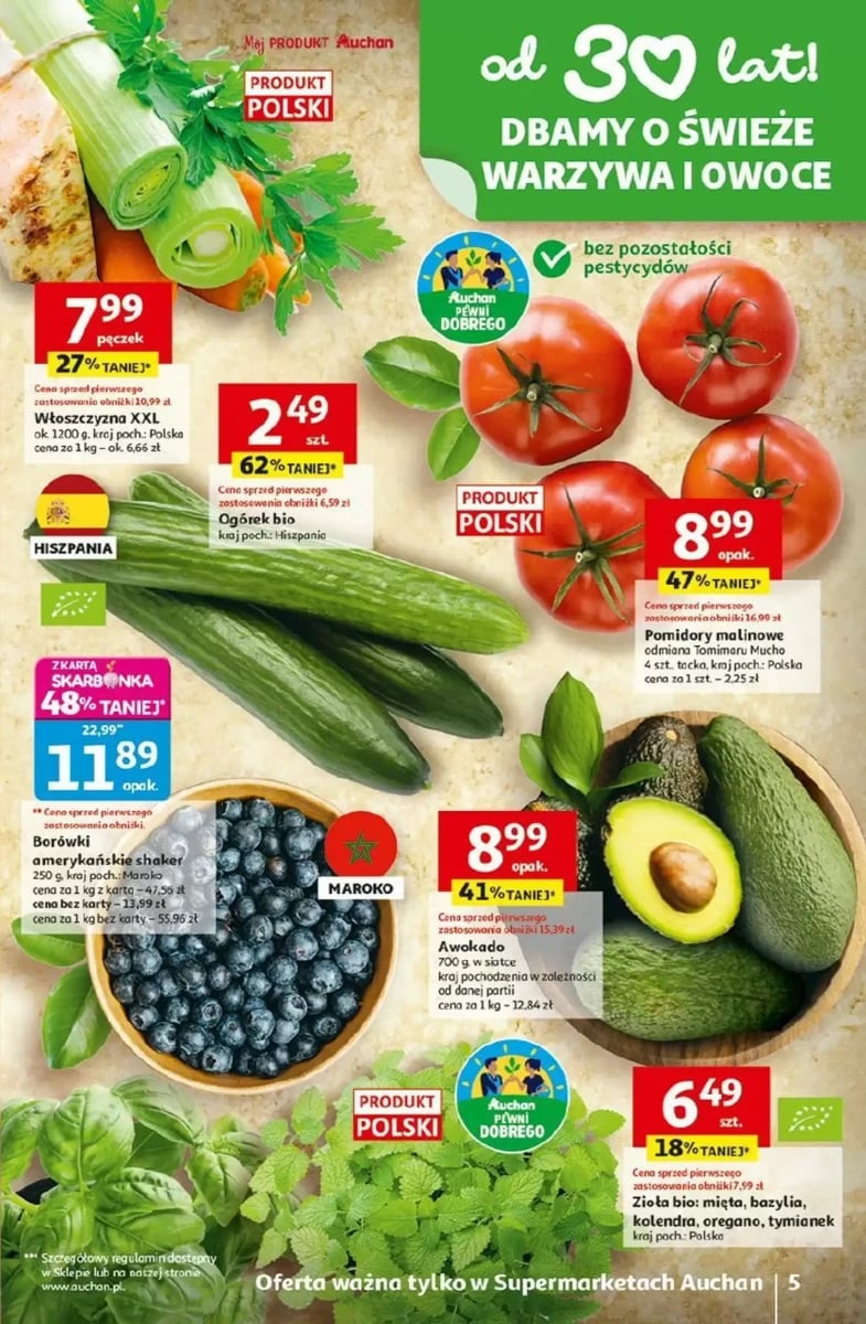 Strona 5 z gazetki Auchan
