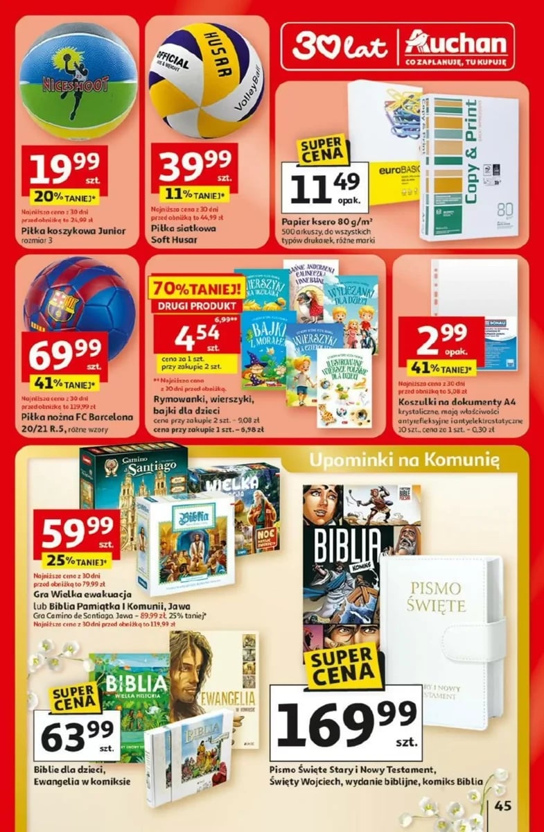 Strona 45 z gazetki Auchan
