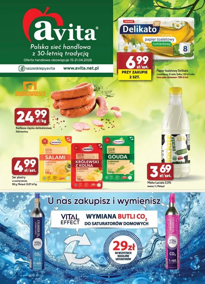 Strona 1 z gazetki Avita