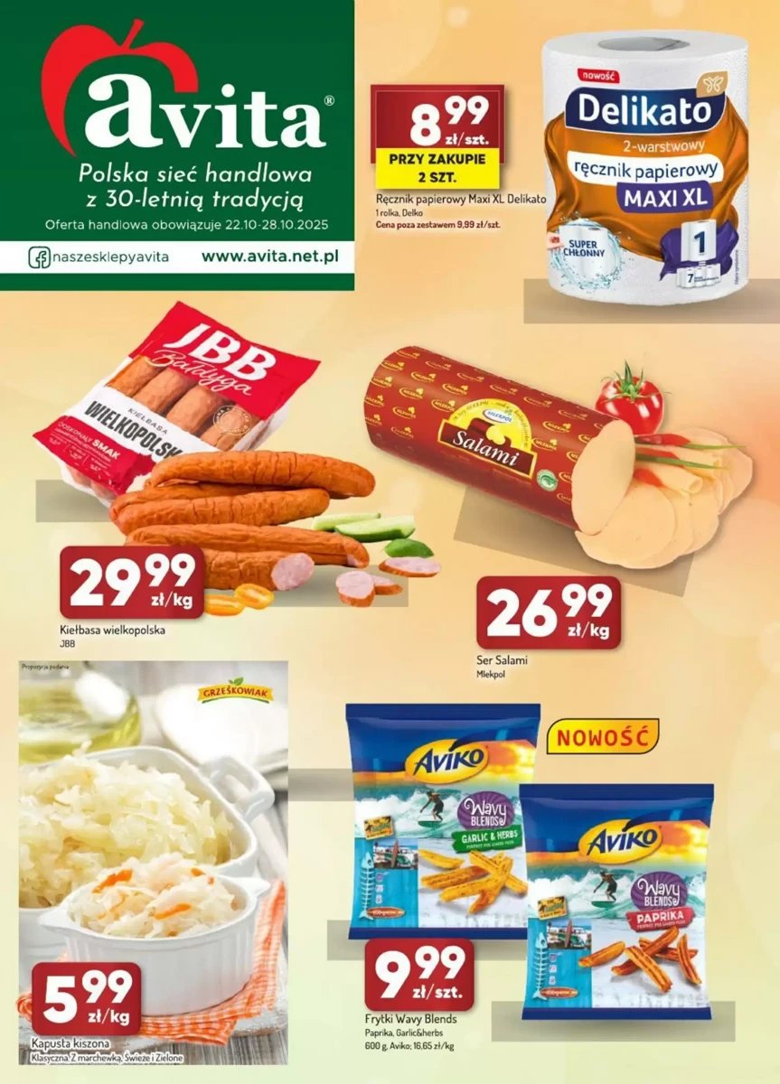 Strona 1 z gazetki Avita