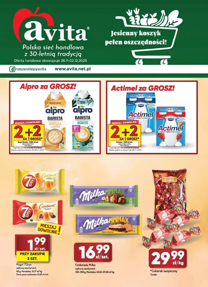 Strona 1 z gazetki Avita