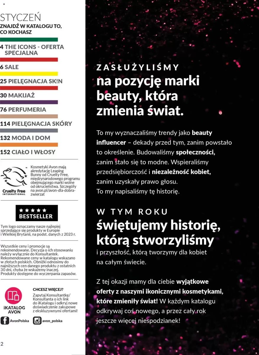 Strona 2 z gazetki Avon