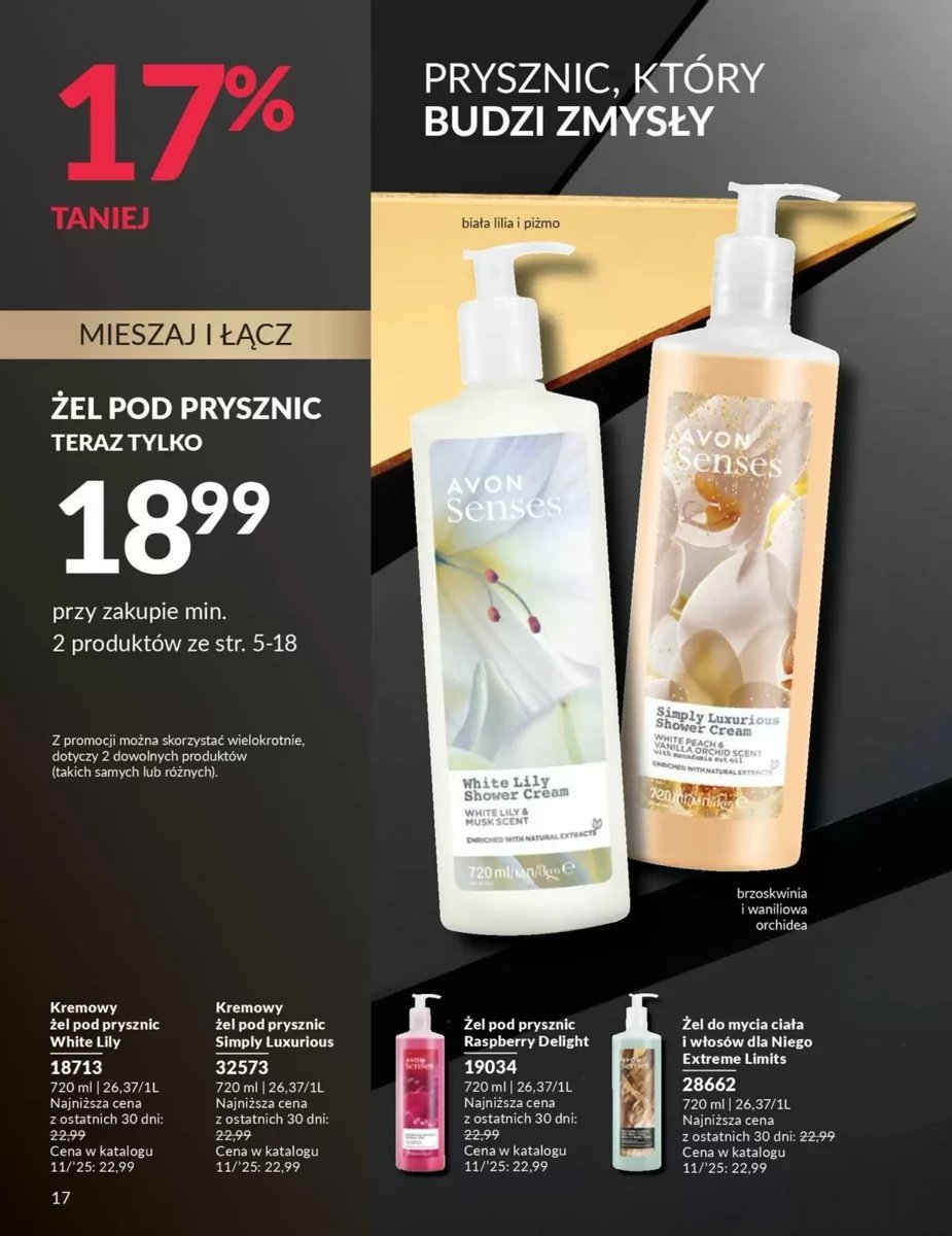 Strona 17 z gazetki Avon