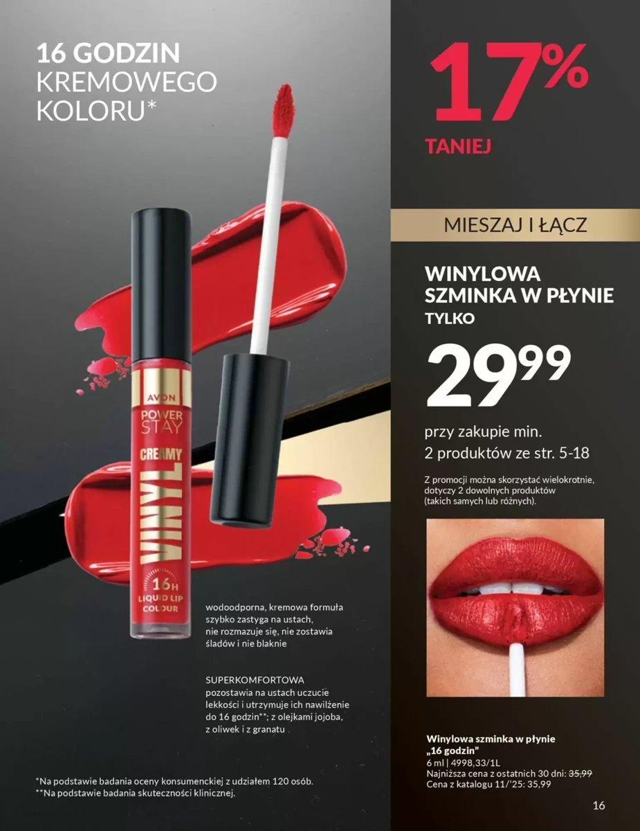 Strona 16 z gazetki Avon