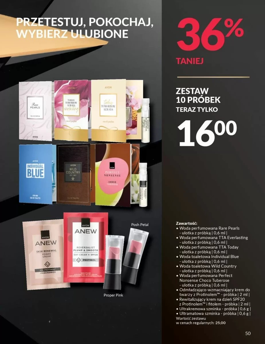 Strona 50 z gazetki Avon