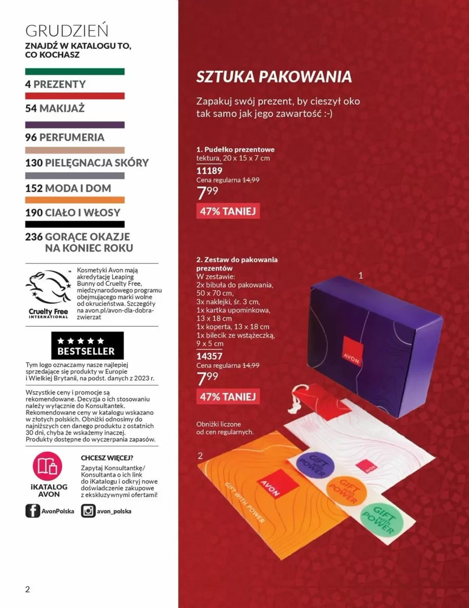 Strona 2 z gazetki Avon