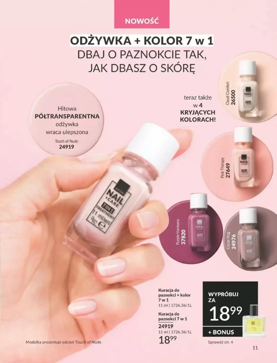 Strona 21 z gazetki Avon