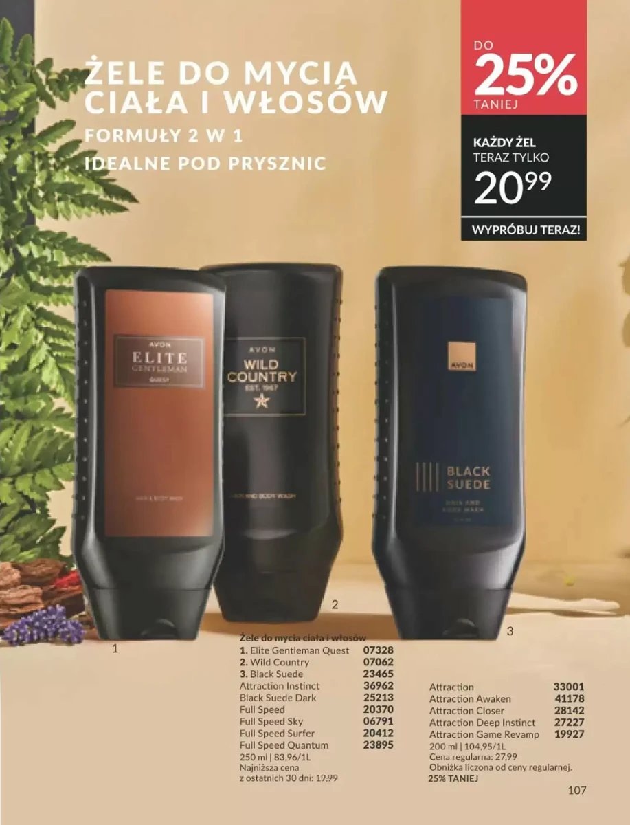Strona 20 z gazetki Avon