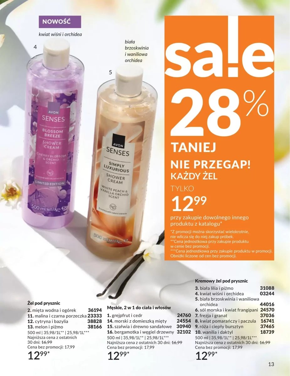 Strona 43 z gazetki Avon