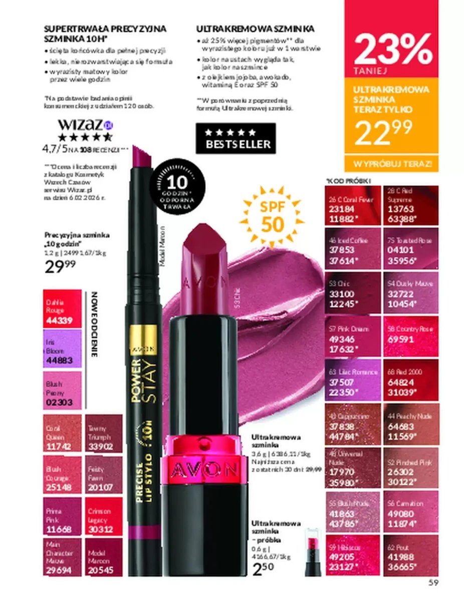 Strona 172 z gazetki Avon