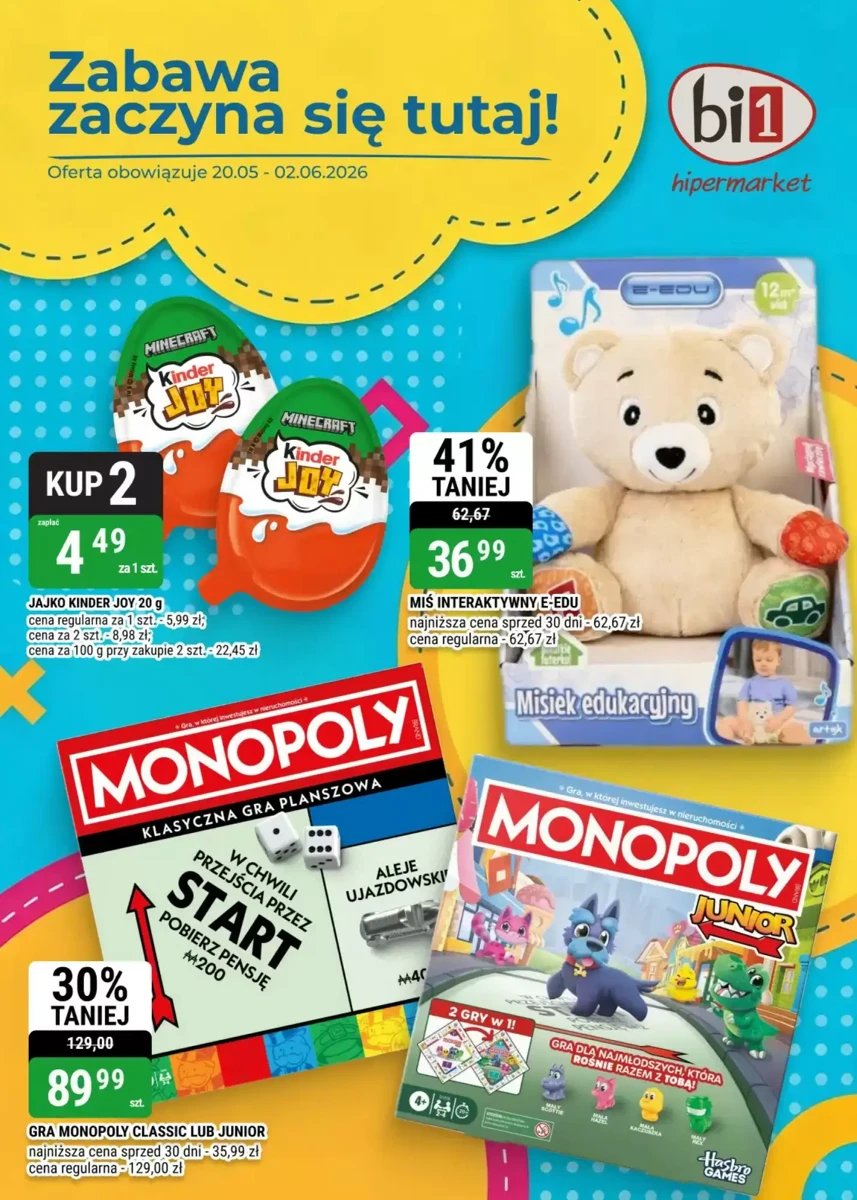 Strona 1 z gazetki Bi1