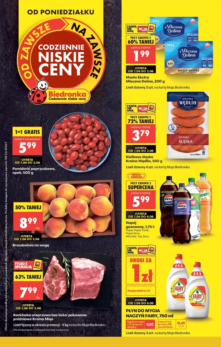 Strona 1 z gazetki Biedronka