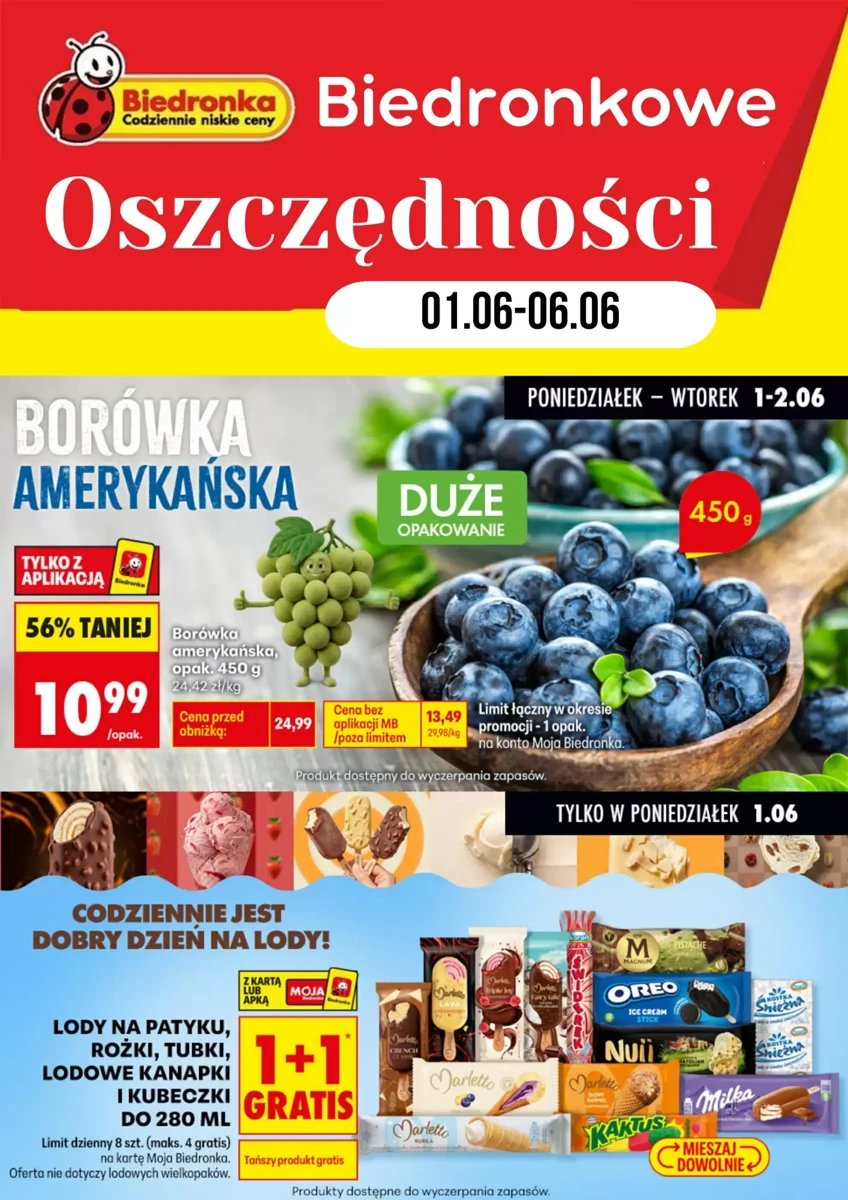 Strona 1 z gazetki Biedronka