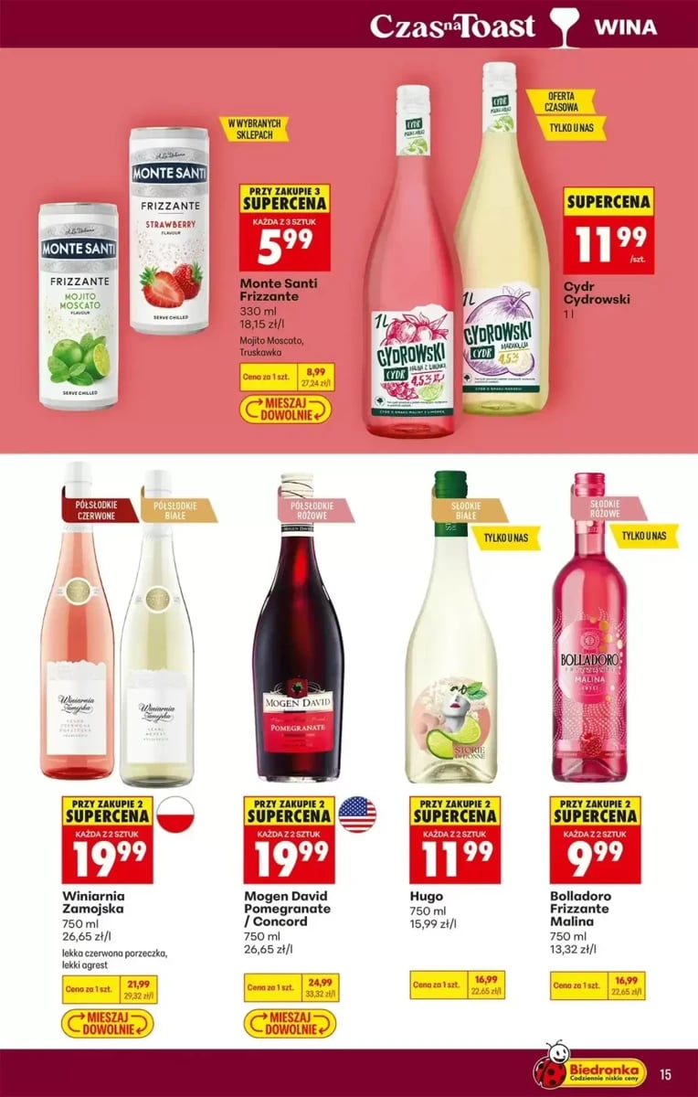 Strona 15 z gazetki Biedronka