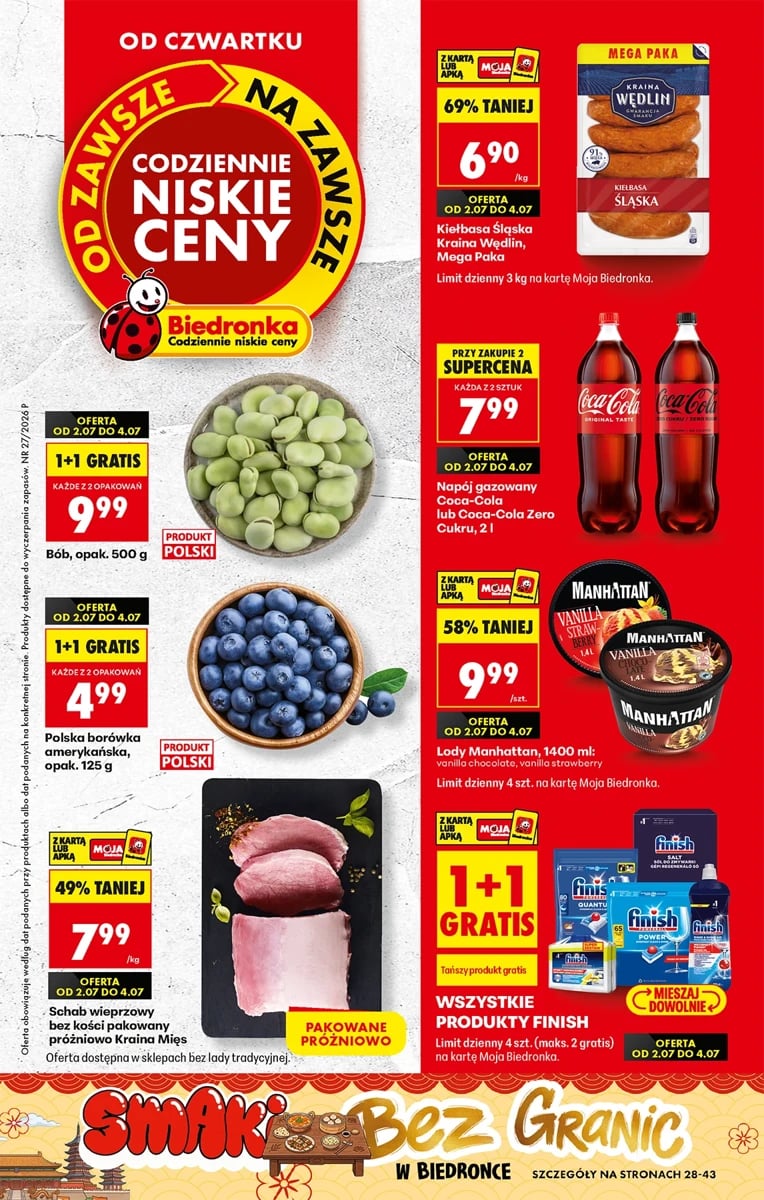 Strona 1 z gazetki Biedronka