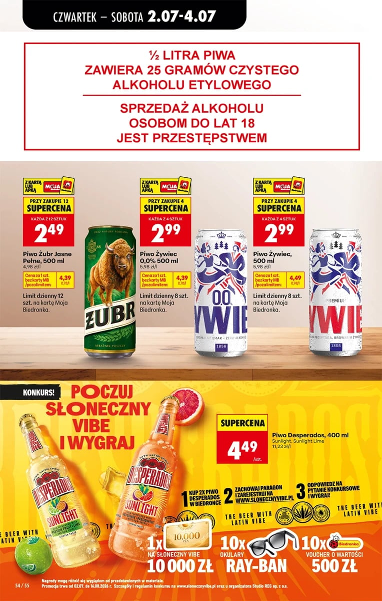 Strona 54 z gazetki Biedronka