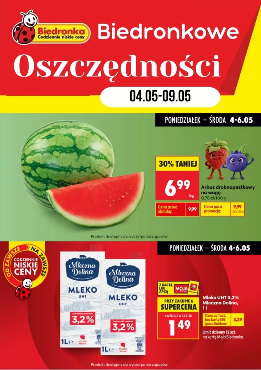 Strona 1 z gazetki Biedronka