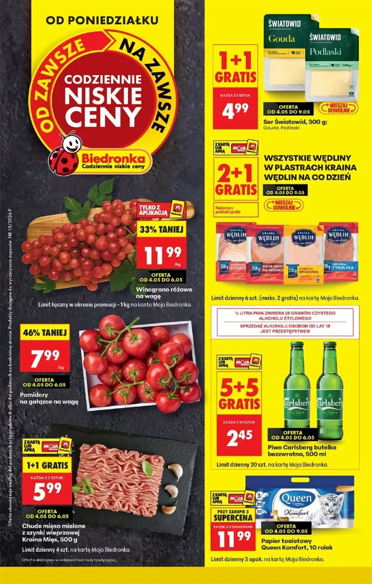 Strona 1 z gazetki Biedronka