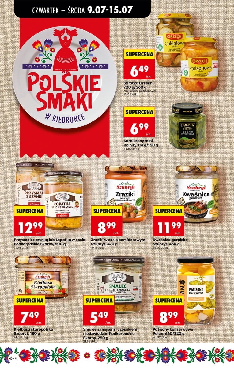 Strona 40 z gazetki Biedronka