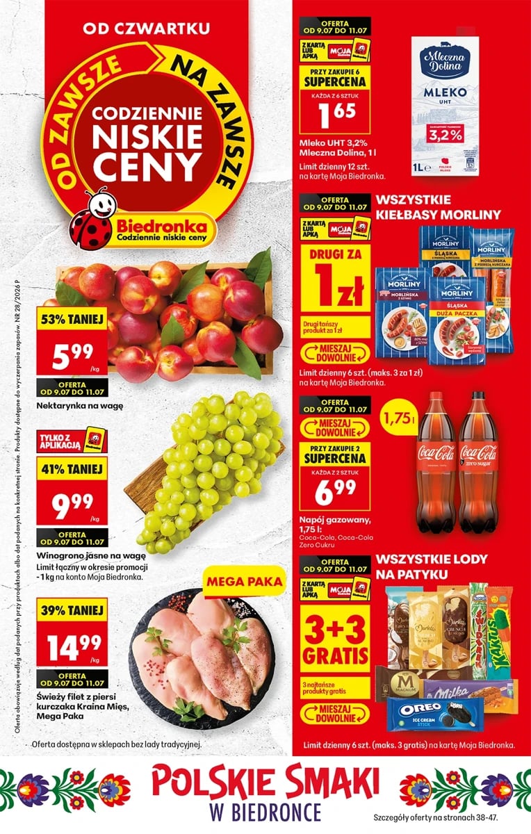 Strona 1 z gazetki Biedronka