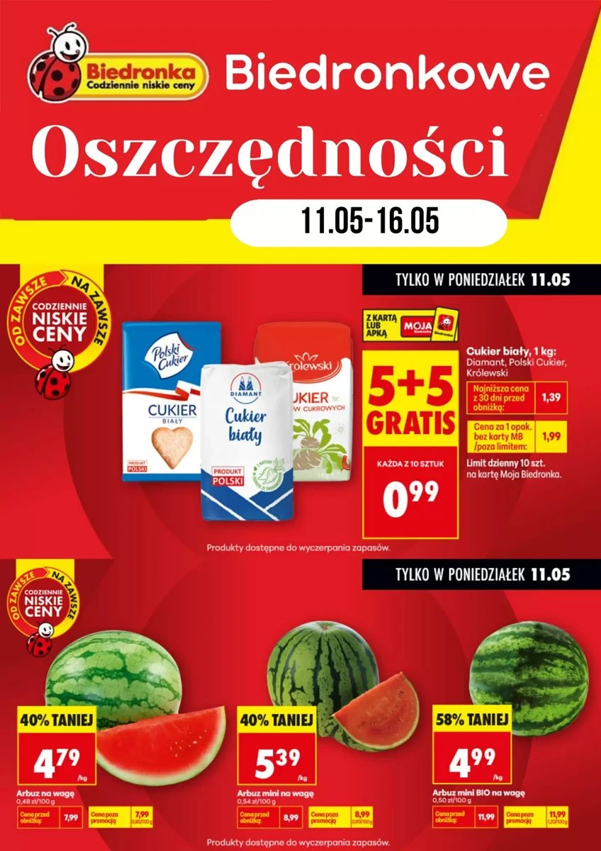 Strona 1 z gazetki Biedronka