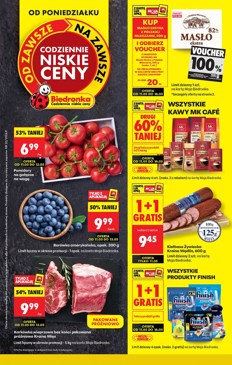 Strona 1 z gazetki Biedronka