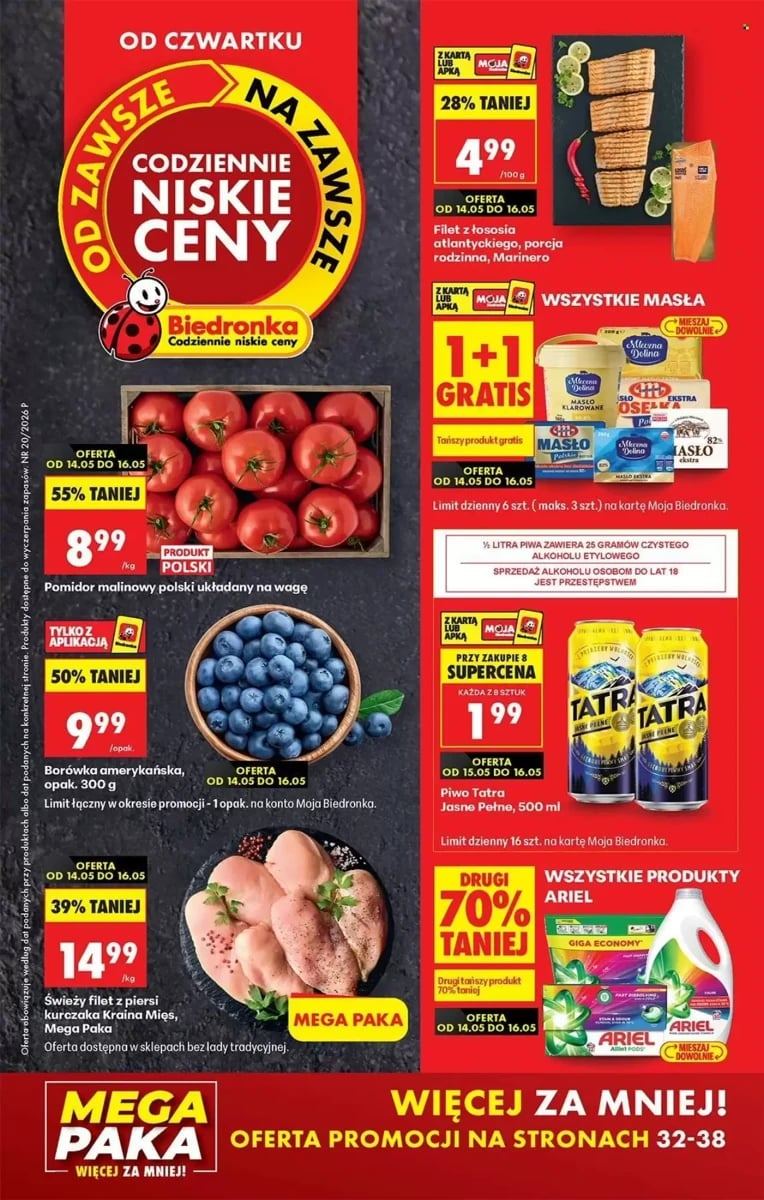 Strona 1 z gazetki Biedronka