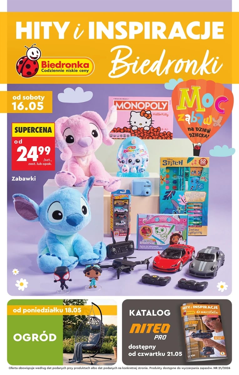 Strona 1 z gazetki Biedronka