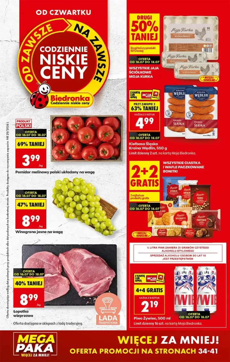 Strona 1 z gazetki Biedronka