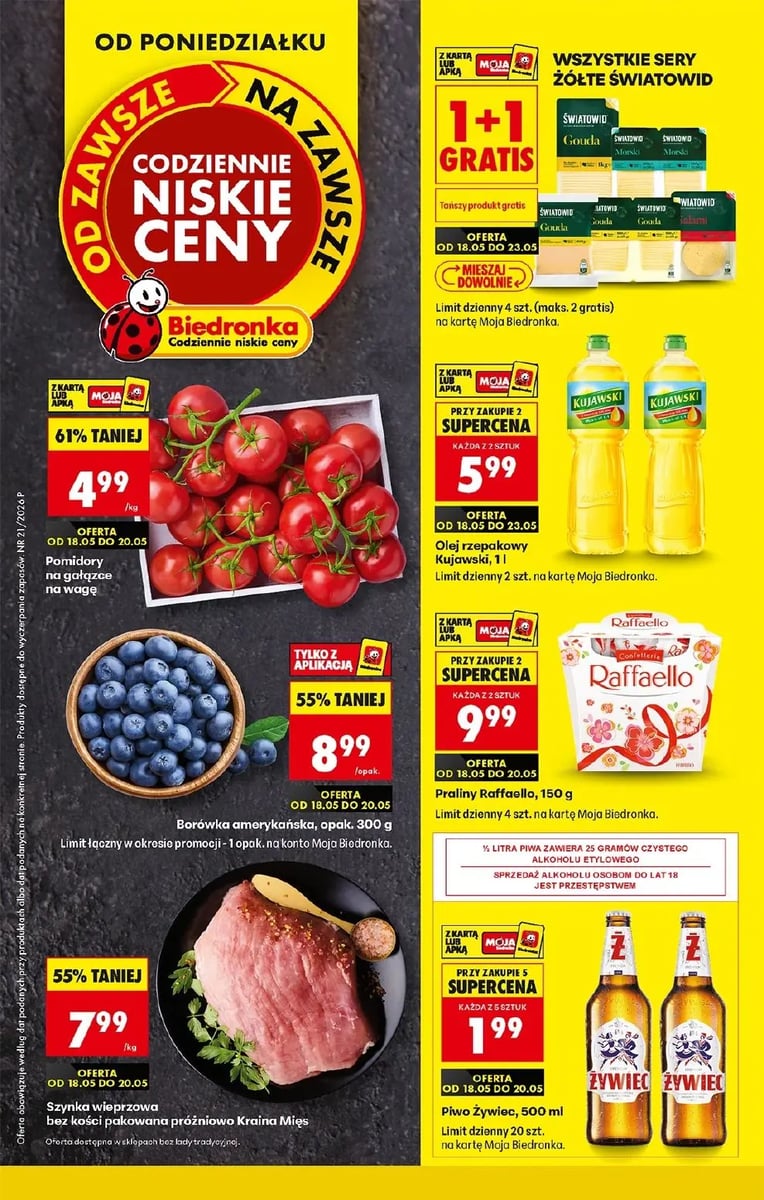 Strona 1 z gazetki Biedronka