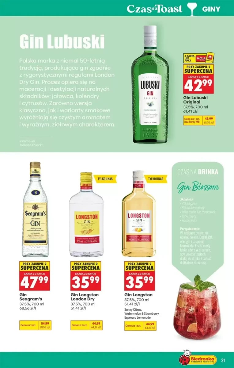 Strona 31 z gazetki Biedronka