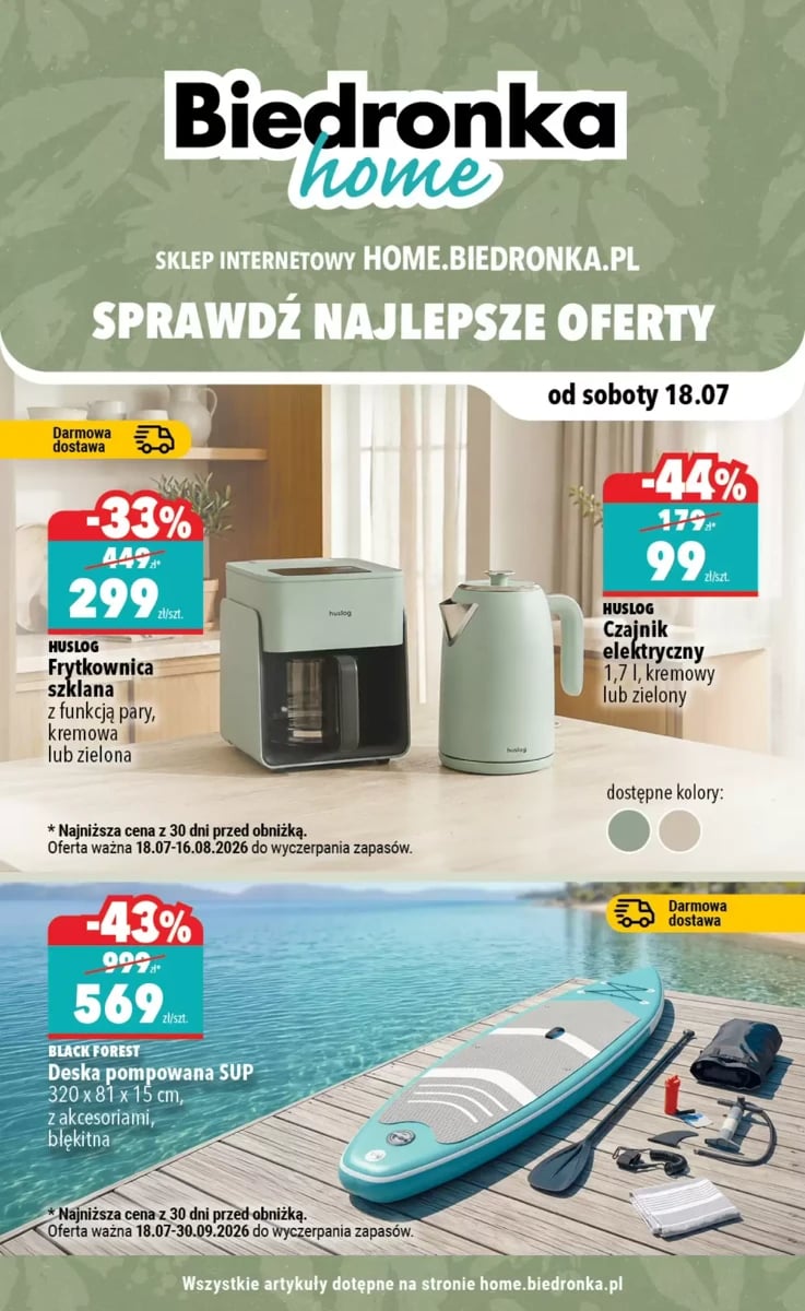Strona 1 z gazetki Biedronka