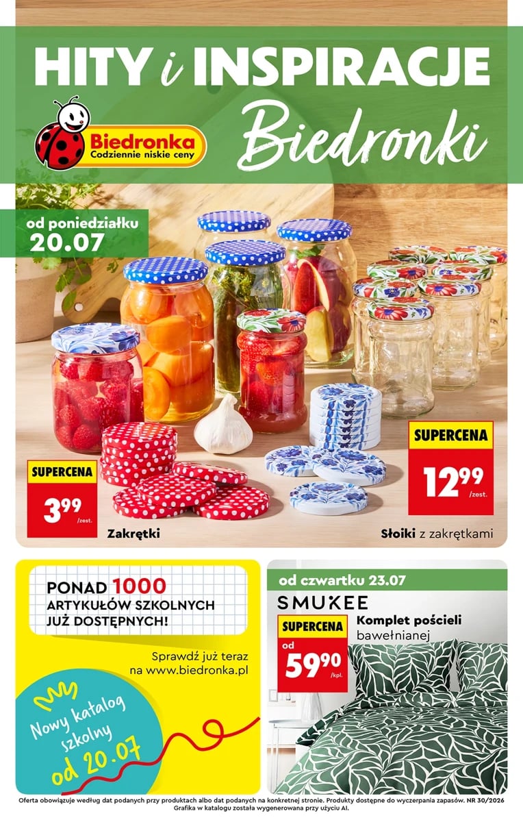 Strona 1 z gazetki Biedronka