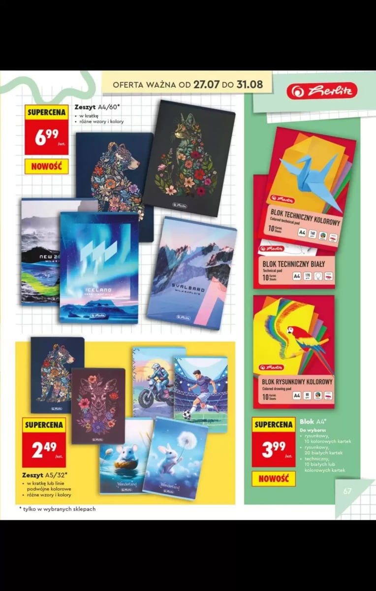 Strona 67 z gazetki Biedronka
