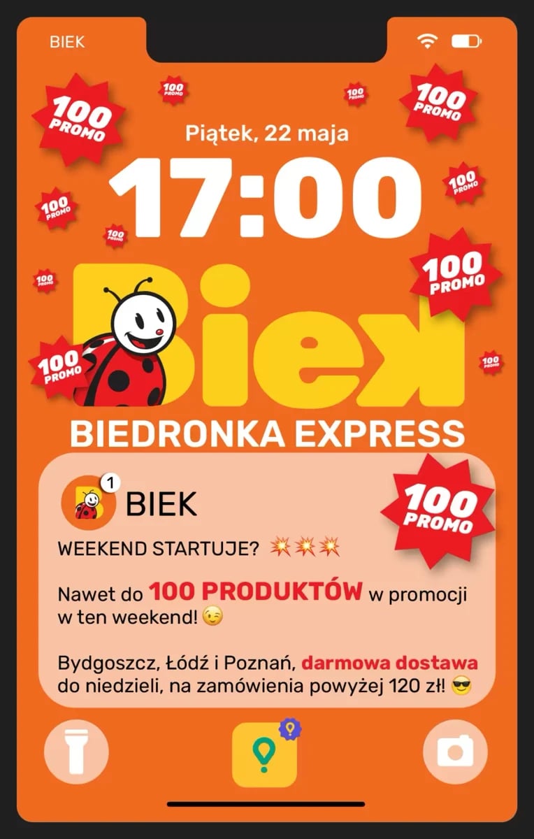 Strona 1 z gazetki Biedronka