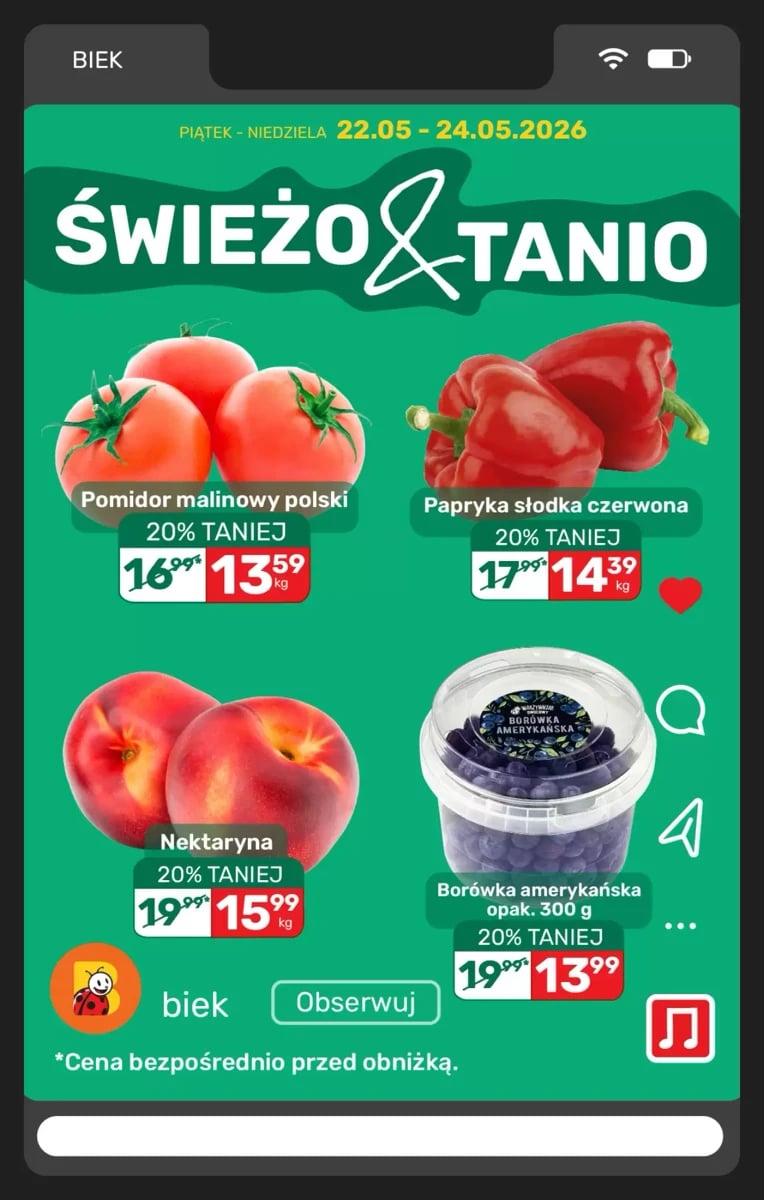 Strona 6 z gazetki Biedronka